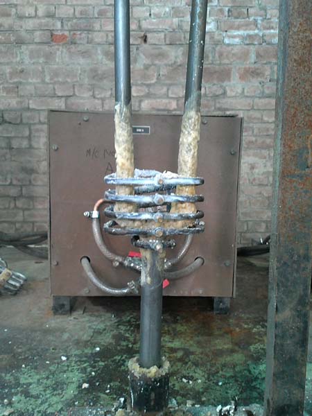 Induction Cycle Fork Brazing Machine 05