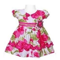 Baby Girls’ Frocks with Sleeves