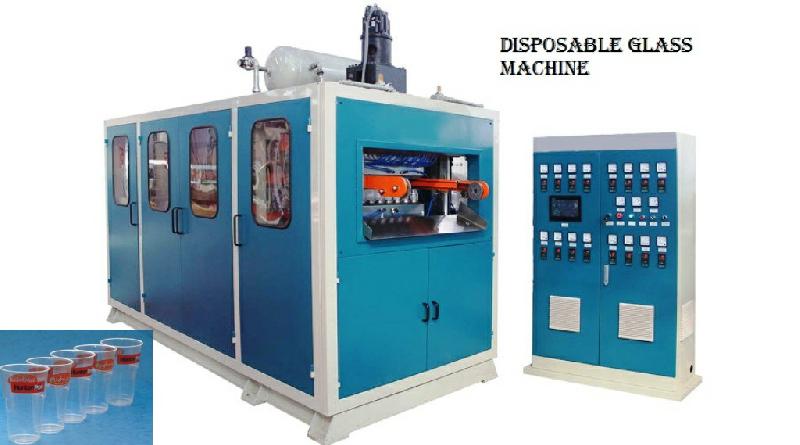 Fast Production Disposal Glass Making Machine