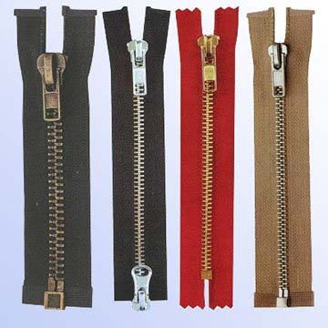 Metal Zippers