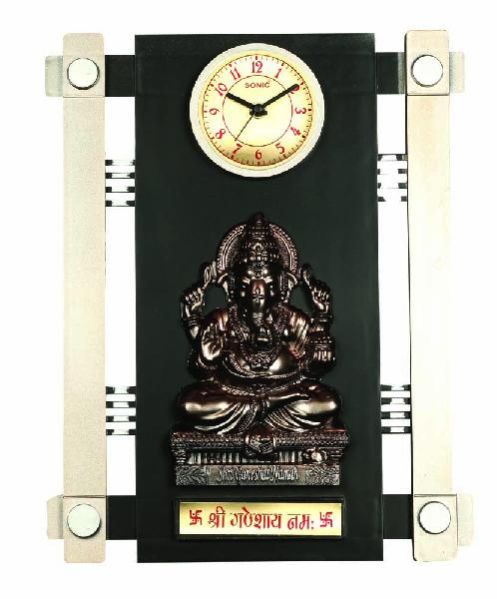 Designer Glass Wall Clock (027)