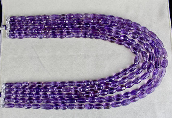 oval faceted beads