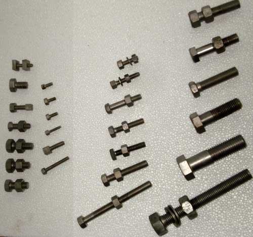 Titanium Nuts and Bolts