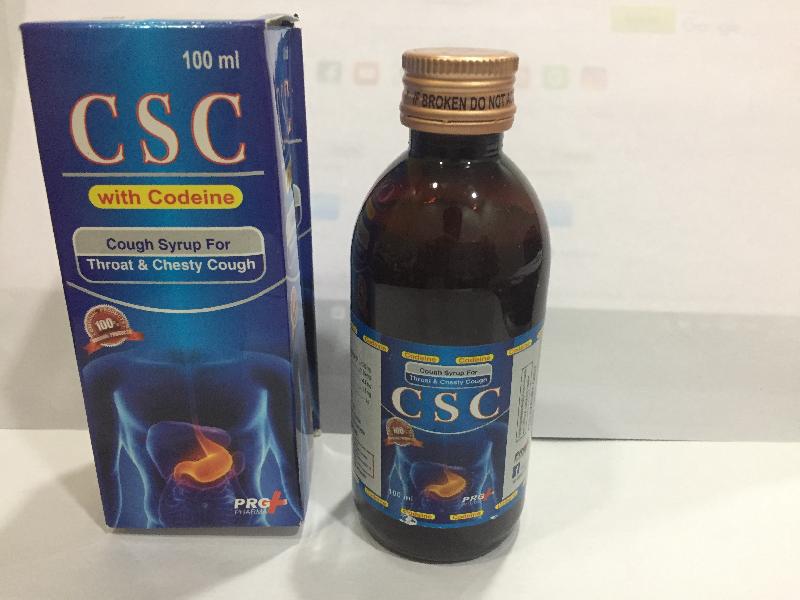 CSC Codiene Cough Syrup