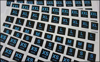Woven Size Label 01