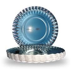 Silver Paper Plate 02