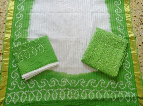Bandhani Churidar Suit Material 02