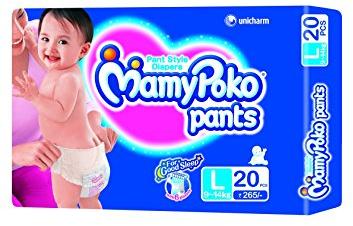 MamyPoko Pants PantStyle Diaper Standard 30 pieces Large L Size Online in  India Buy at Best Price from Firstcrycom  10053164
