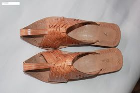 Chamba Leather Stamping Chappals 01
