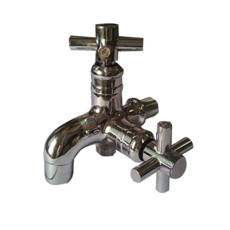 Stainless Steel Bathroom 2 in 1 Bib Cock Corsa