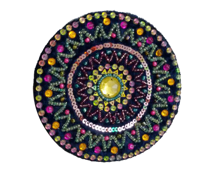 CR25 Beaded Coasters