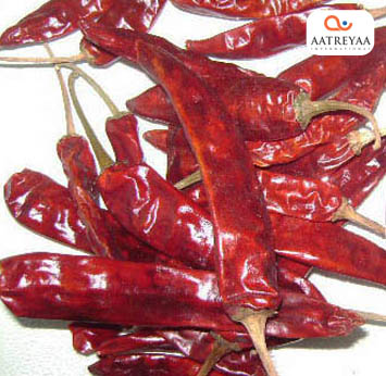 C-5 Dried Red Chilli With Stem