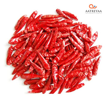 S-4 Sannam Dried Red Chilli Without Stem