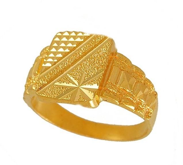 Gents Gold Ring 01