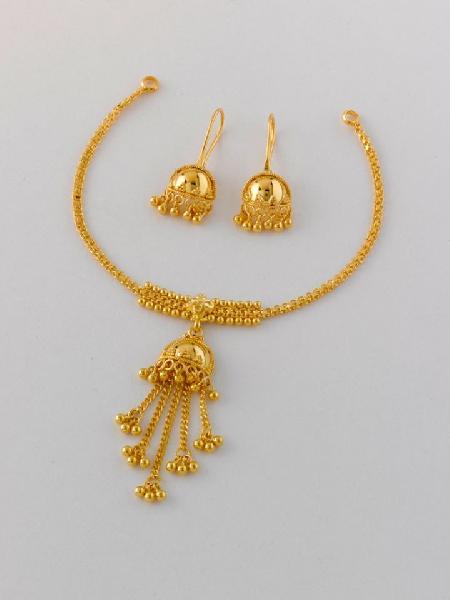 Gold Necklace Set 03