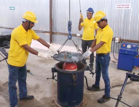 Gas Cylinder Testing Services