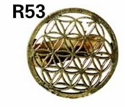 R53 Afghani Gold Plated Silver Ring