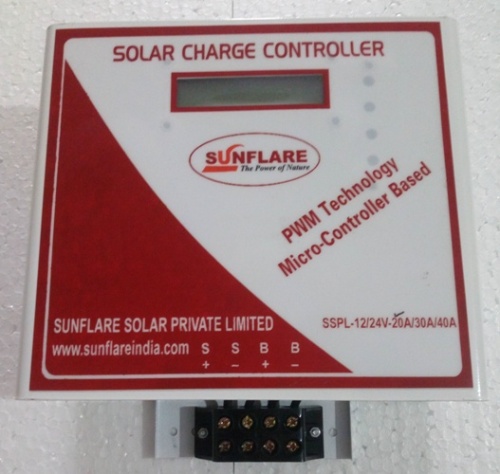 Solar Charge Controller with LCD Display