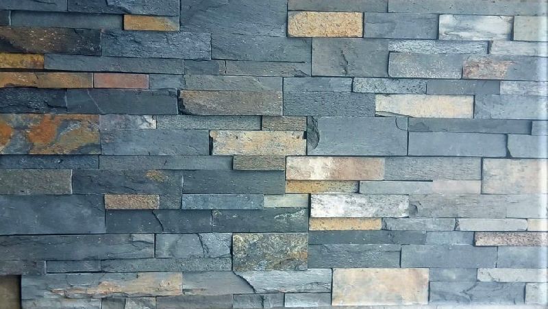 Slate Stone Wall Panel 02