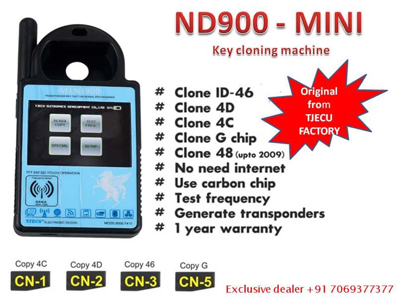 ND900 MINI AUTO KEY PROGRAMMER
