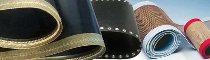 Teflon conveyor outlet belts