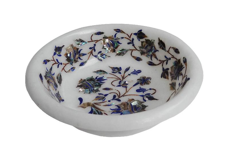 Marble Inlay Decorative Bowls 01