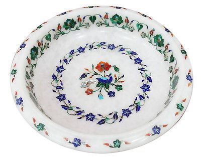 Marble Inlay Decorative Bowls 02