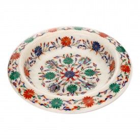 Marble Inlay Decorative Bowls 03