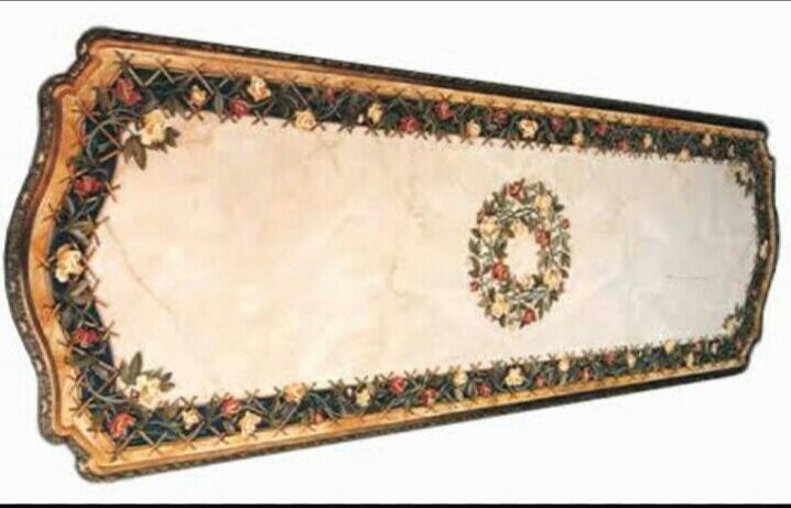 Marble Inlay Dining Table Top 01