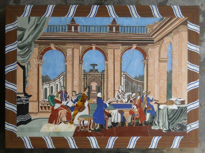 Marble Inlay Wall Panel 03