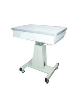 Motorized Table With Drawer