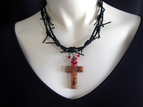 Leather Barbed Wire 03