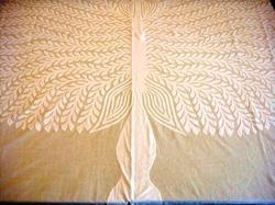 Applique Handmade Bed Sheet