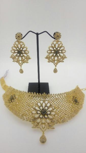 CZ Bridal Necklace Set