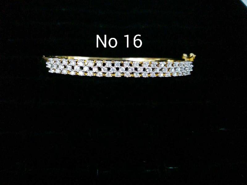 Brass American Diamond Ring (No. 16) 02