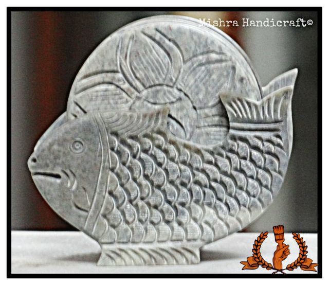 Fish Marble Tea Coaster