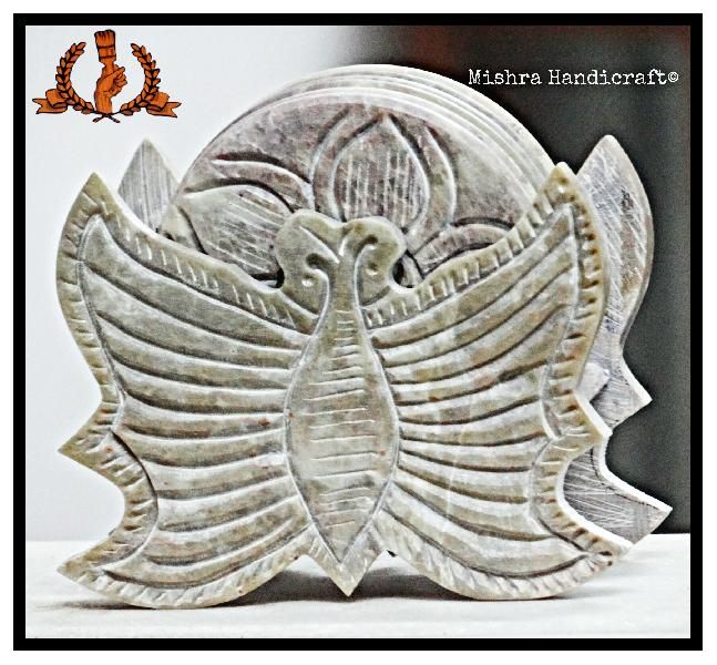 Butterfly Marble Tea Coaster