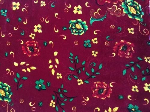 Micro Printed Velvet Fabric 01