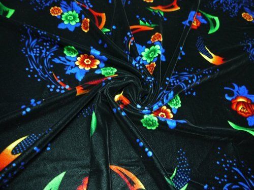 Micro Printed Velvet Fabric 02