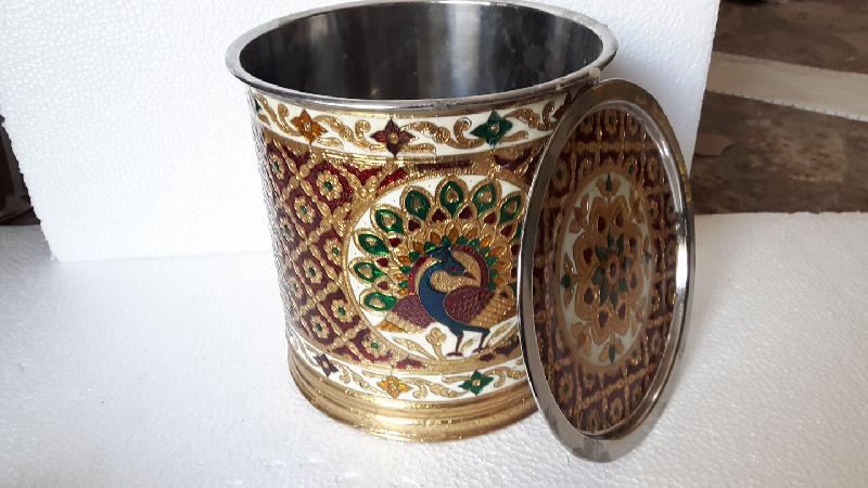 Meenakari Water Drum 01