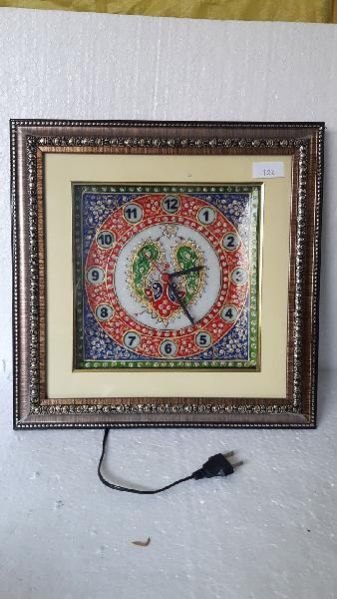 Marble Wall Clock 02