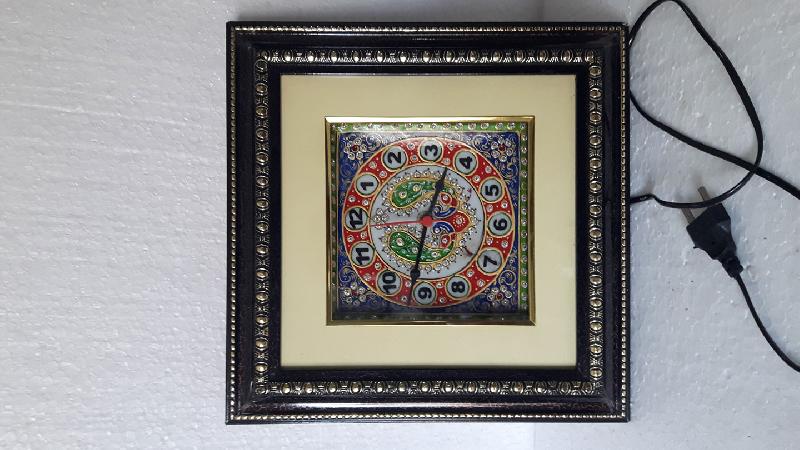 Marble Wall Clock 03