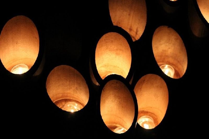 Bamboo Lamp Shade 02