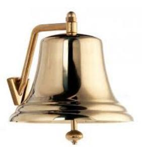 Brass Titanic Bell