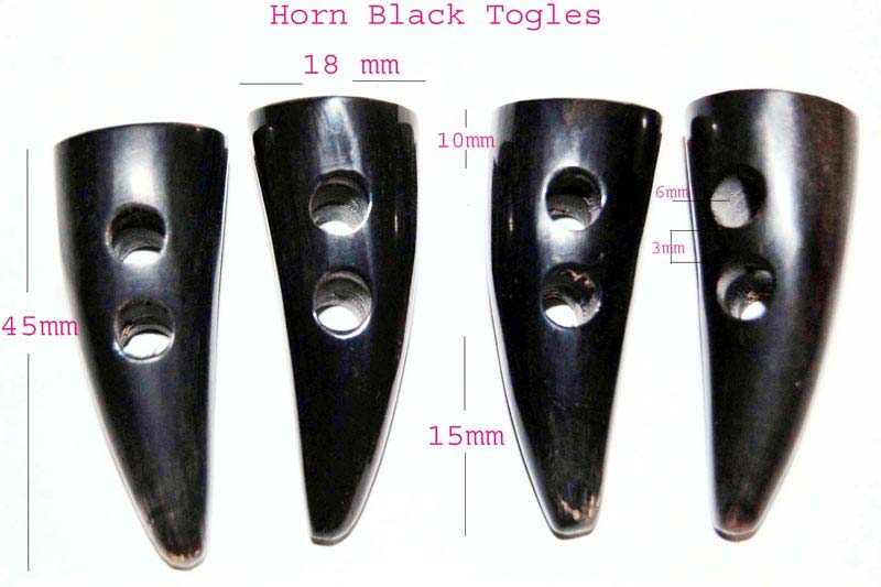 Horn Toggle Natural