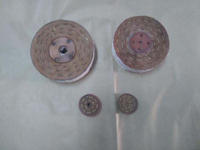 Leather & Cotton Buffing Wheels