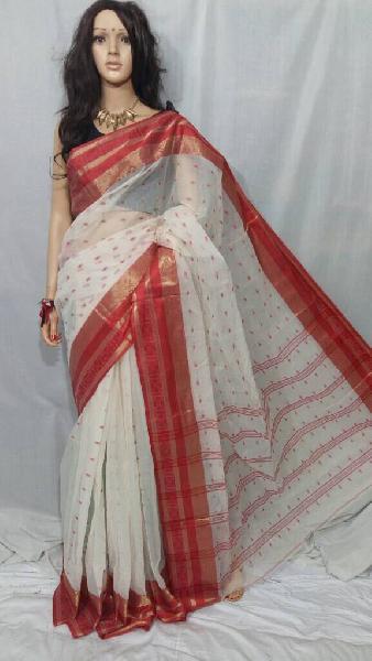 Tant Cotton Saree Without Blouse 01