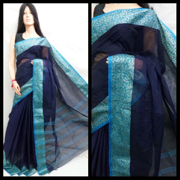 Tant Cotton Saree Without Blouse 02