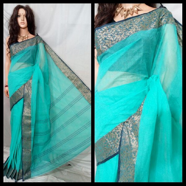 Tant Cotton Saree Without Blouse 08