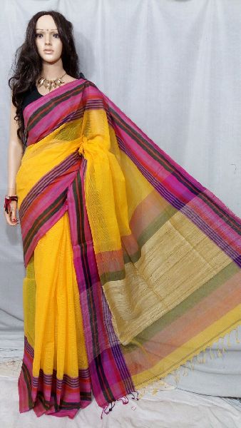 Tant Cotton Saree Without Blouse 09